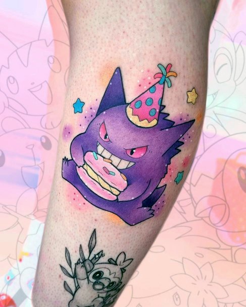 Marvelous Womens Tattoos Gengar