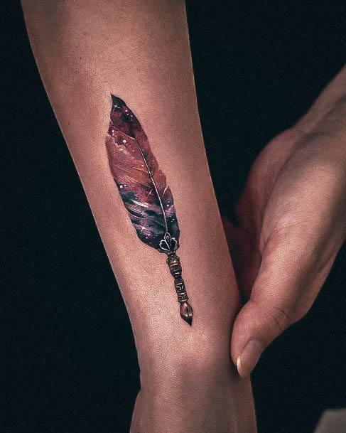 Marvelous Womens Tattoos Girly Feather