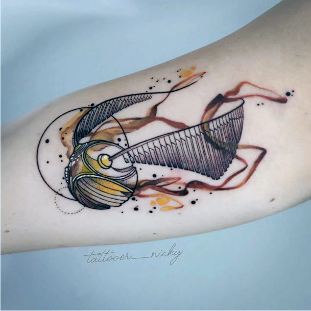 Marvelous Womens Tattoos Golden Snitch