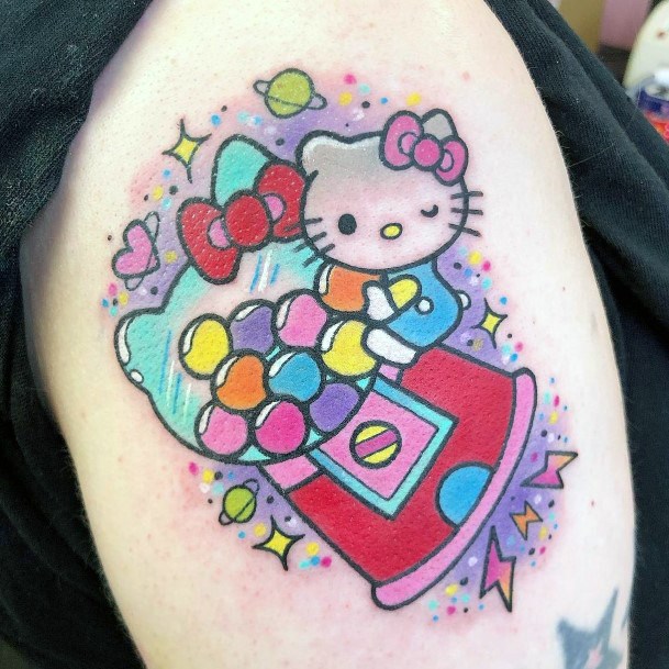 Marvelous Womens Tattoos Hello Kitty