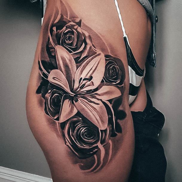 Marvelous Womens Tattoos Hibiscus