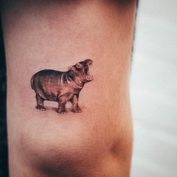 Marvelous Womens Tattoos Hippo