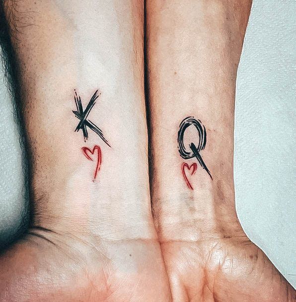 Marvelous Womens Tattoos King And Queen