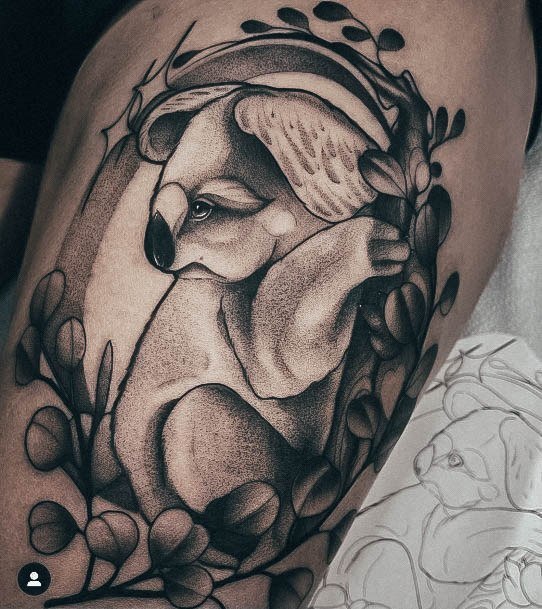 Marvelous Womens Tattoos Koala