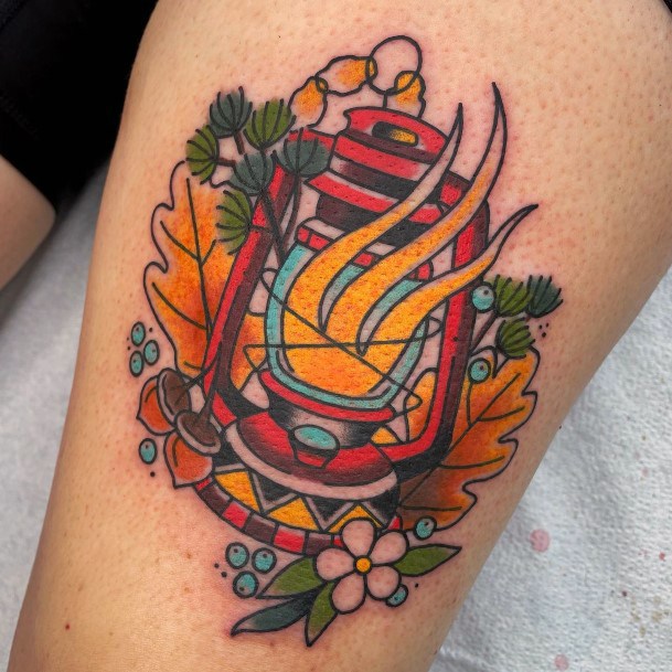 Marvelous Womens Tattoos Lantern