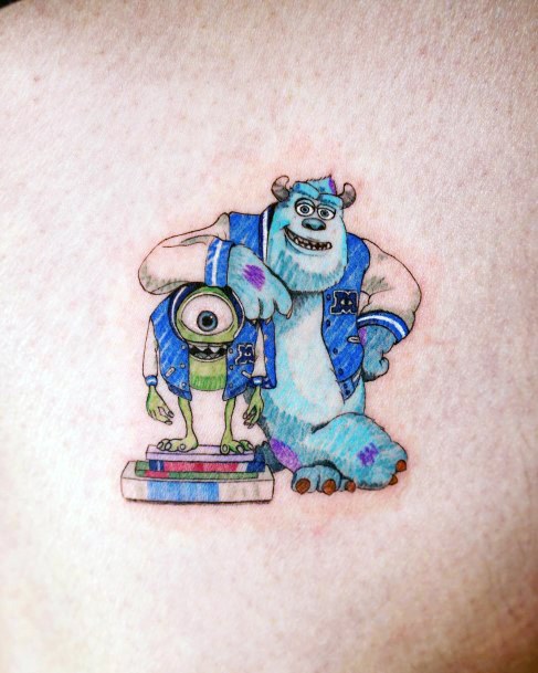 Marvelous Womens Tattoos Monsters Inc