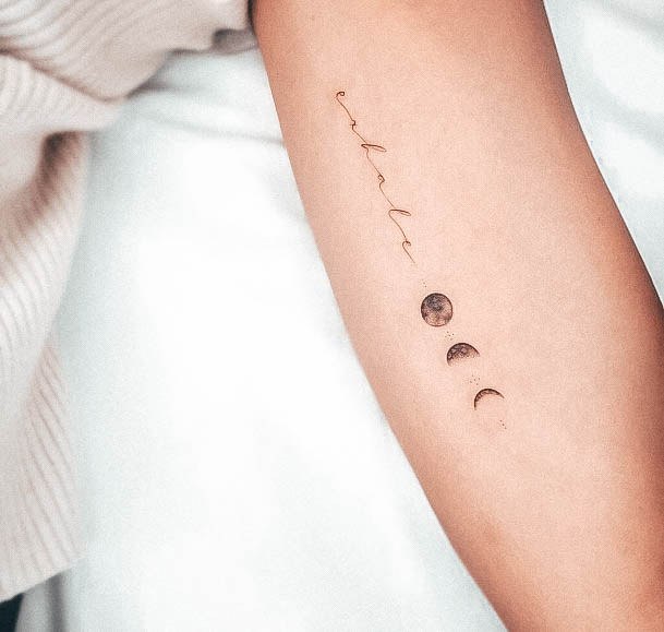 Marvelous Womens Tattoos Moon