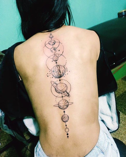 Marvelous Womens Tattoos Pluto