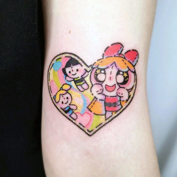 Marvelous Womens Tattoos Powerpuff Girls