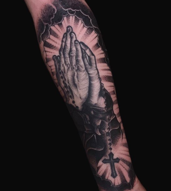 Marvelous Womens Tattoos Praying Hands