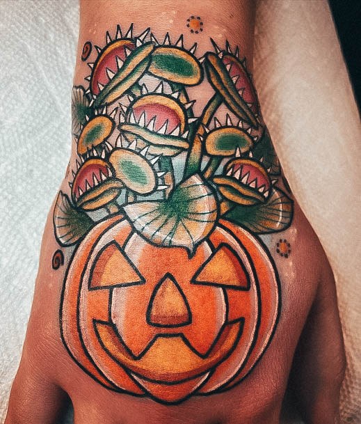 Marvelous Womens Tattoos Pumpkin