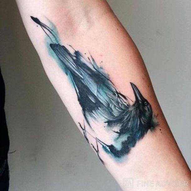 Marvelous Womens Tattoos Raven