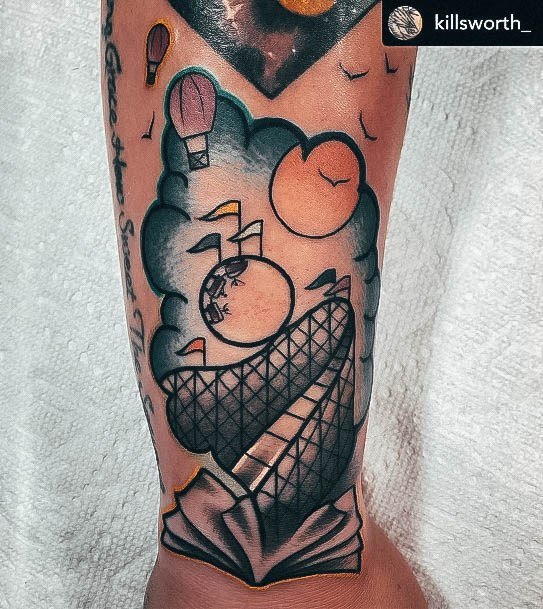 Marvelous Womens Tattoos Rollercoaster