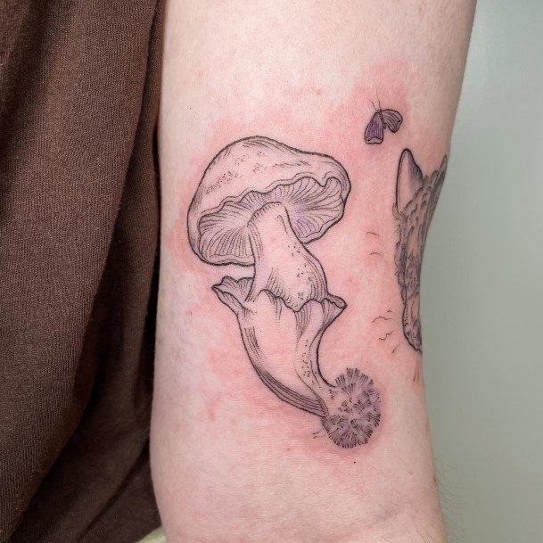 Marvelous Womens Tattoos Small Mushroom