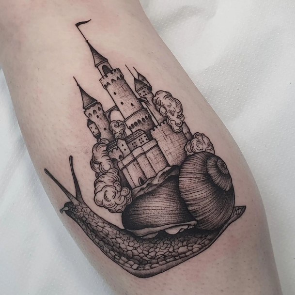 Marvelous Womens Tattoos Snail