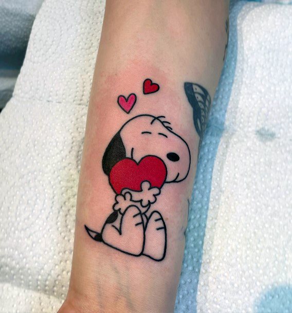 Marvelous Womens Tattoos Snoopy