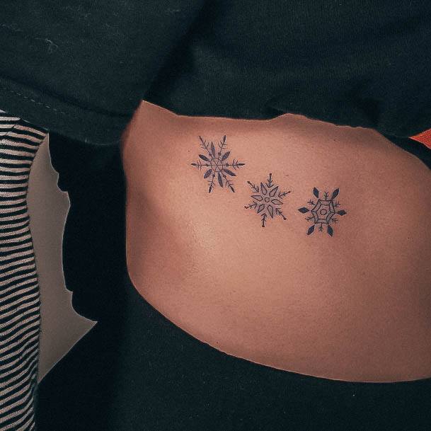 Marvelous Womens Tattoos Snowflake