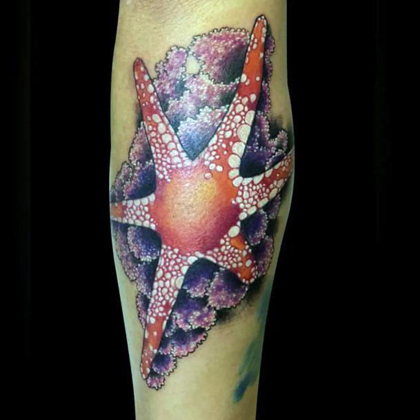Marvelous Womens Tattoos Starfish
