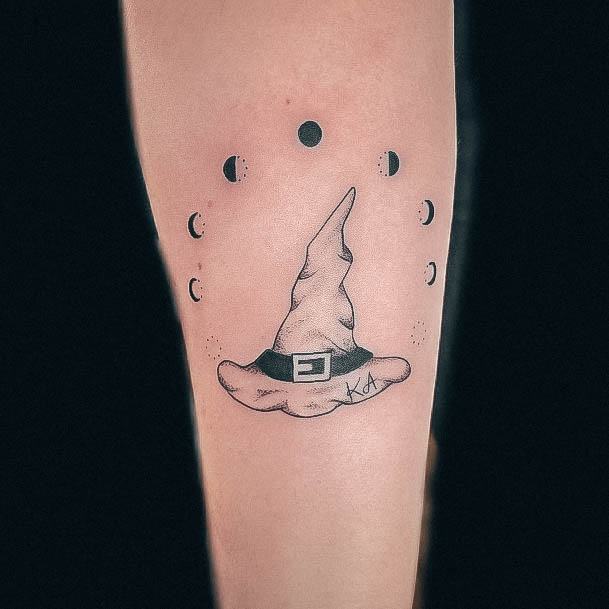 Marvelous Womens Tattoos Witch Hat