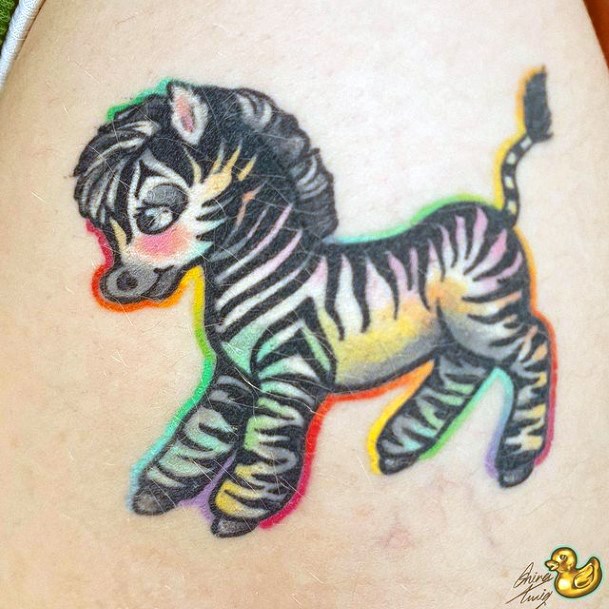 Marvelous Womens Tattoos Zebra