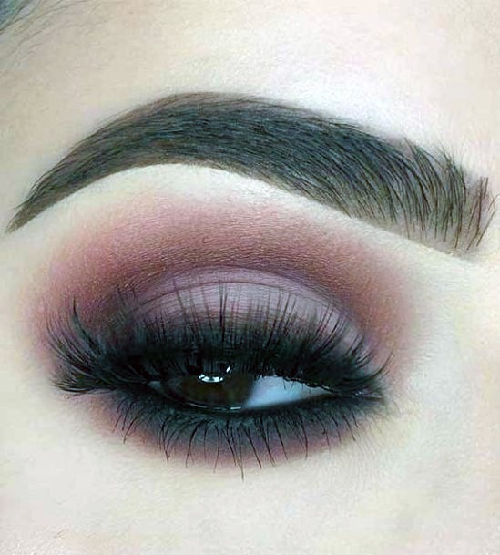 Matte Eyeshadow For Red Dress Women