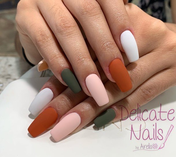 Matte Fall Nail For Ladies