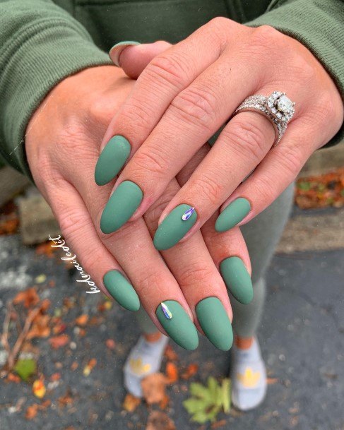 Matte Fall Nails For Girls