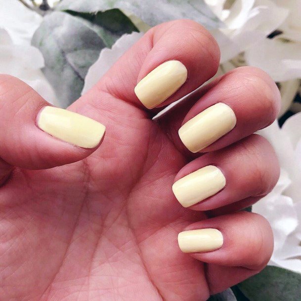 Top 50 Best Pale Yellow Nail Ideas For Women - Sweet Chic Nail Art
