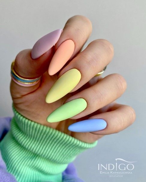 Matte Womens Nail Ideas