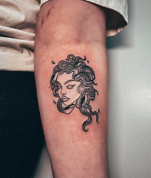 Medusa Girls Tattoo Ideas