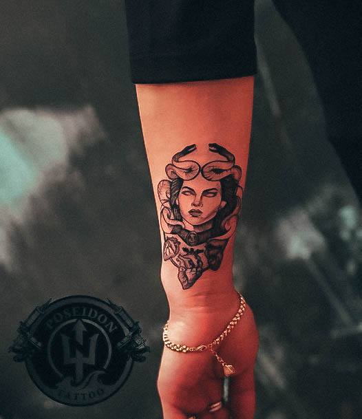 Medusa Tattoo Feminine Designs