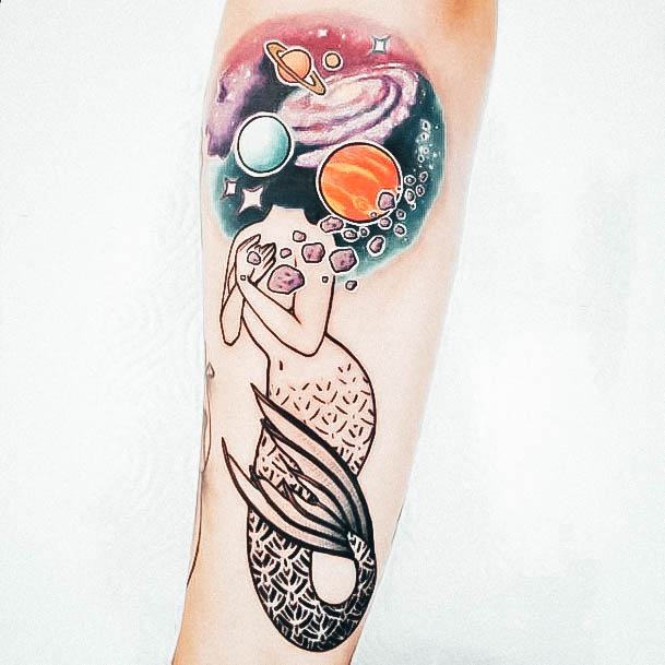 Mermaid Tattoos For Girls