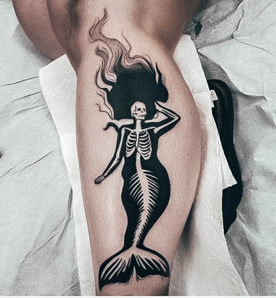 Mermaid Womens Tattoo Designs