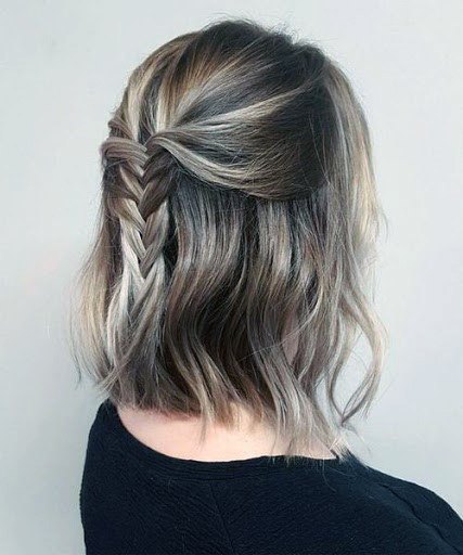 Messy Braided Hairstyle For Women