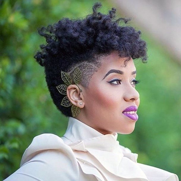 Undercut Short Hairstyles For Black Women Best Undercut Hair I