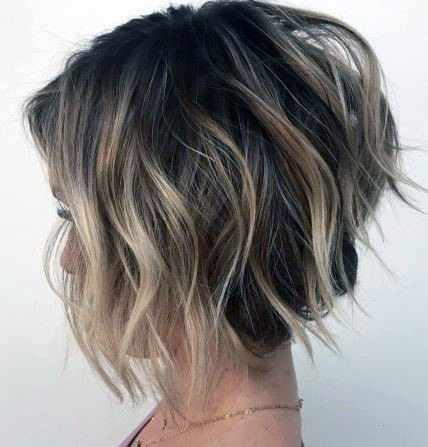 Messy Wavy Bob Haircut Ideas For Short Blonde Hair