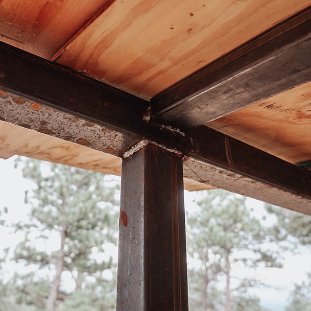 Metal Frame Livestock Shed Welded Ridge Haven Ranch