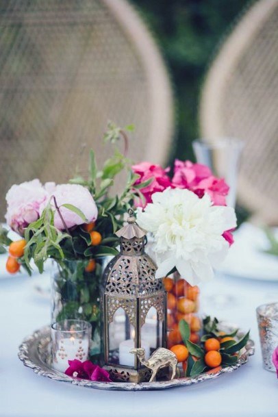 Metal Lantern Wedding Decor