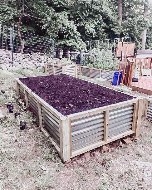 Metal Vegtable Garden Bed Ideas