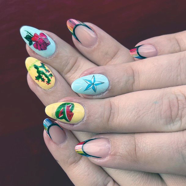 Mexican Nails For Girls