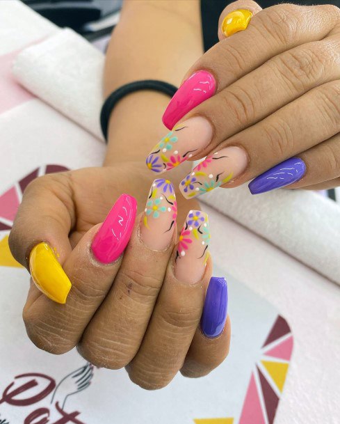 Mexican Womens Nail Designs