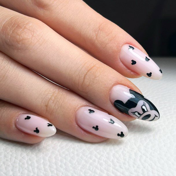 Mickey Mouseic Womens Mickey Mouse Nail Designs