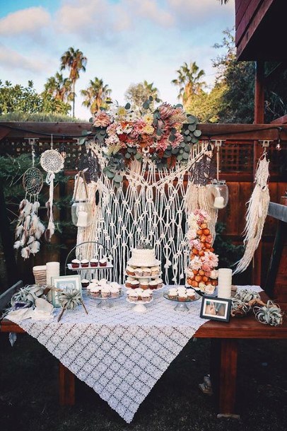 Mind Blowing Boho Wedding Decor Dining