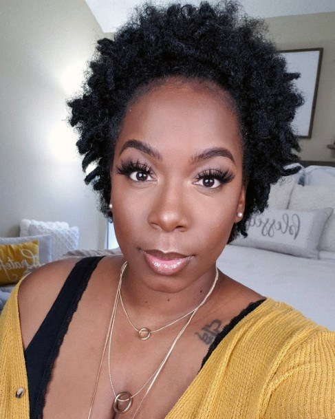 Mini Fro Cute Short Natural Hairstyles For Black Women