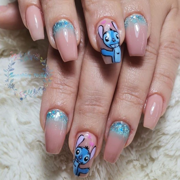 Minimal Cartoon Nail For Women