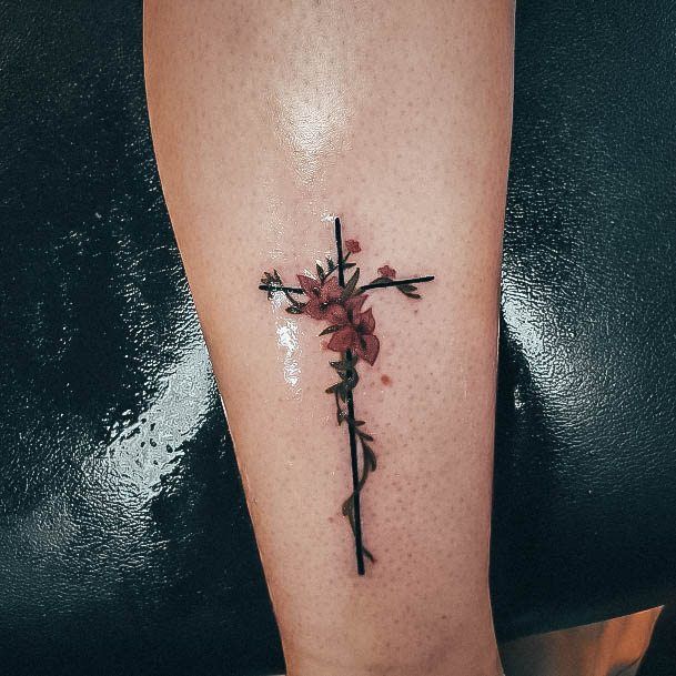 Minimal Christian Tattoo For Women