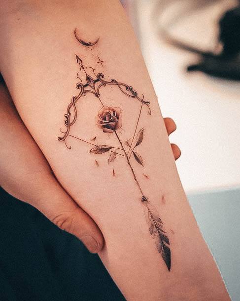 Minimal Constellation Tattoo For Women