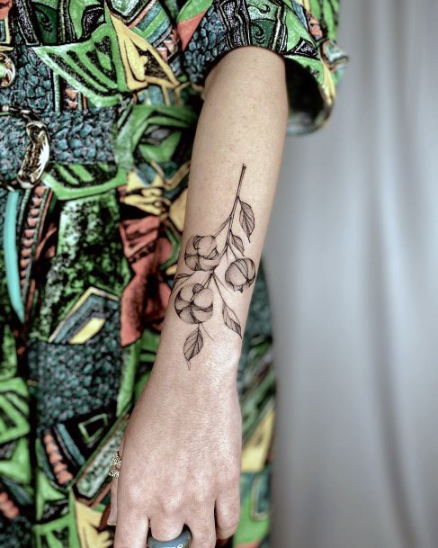 Minimal Cotton Tattoo For Women