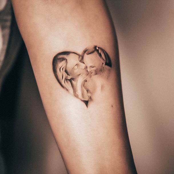 Minimal Family Tattoo For Women