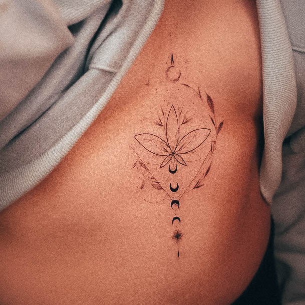 Minimal Fine Line Tattoo For Women